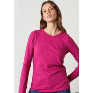 Velvet Originals Lizzie Crew Neck Long Sleeve Shirt